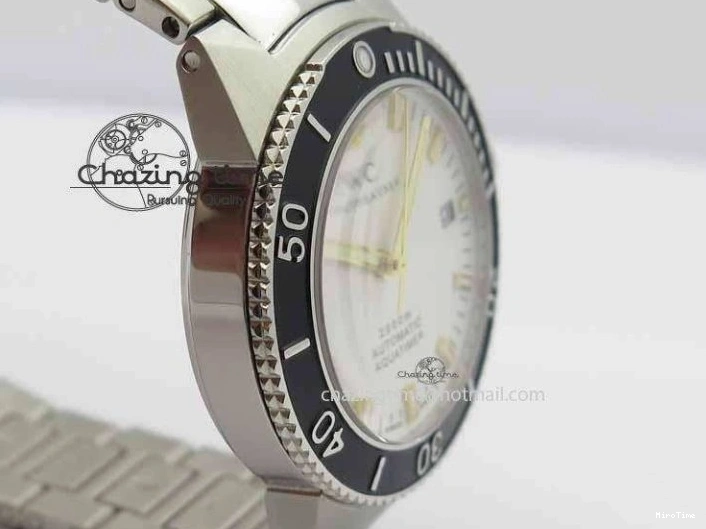 MIROTIME 0401 Aquatimer Automatic SS Noob Best Edition White Dial On SS Bracelet A Lightweight 7251